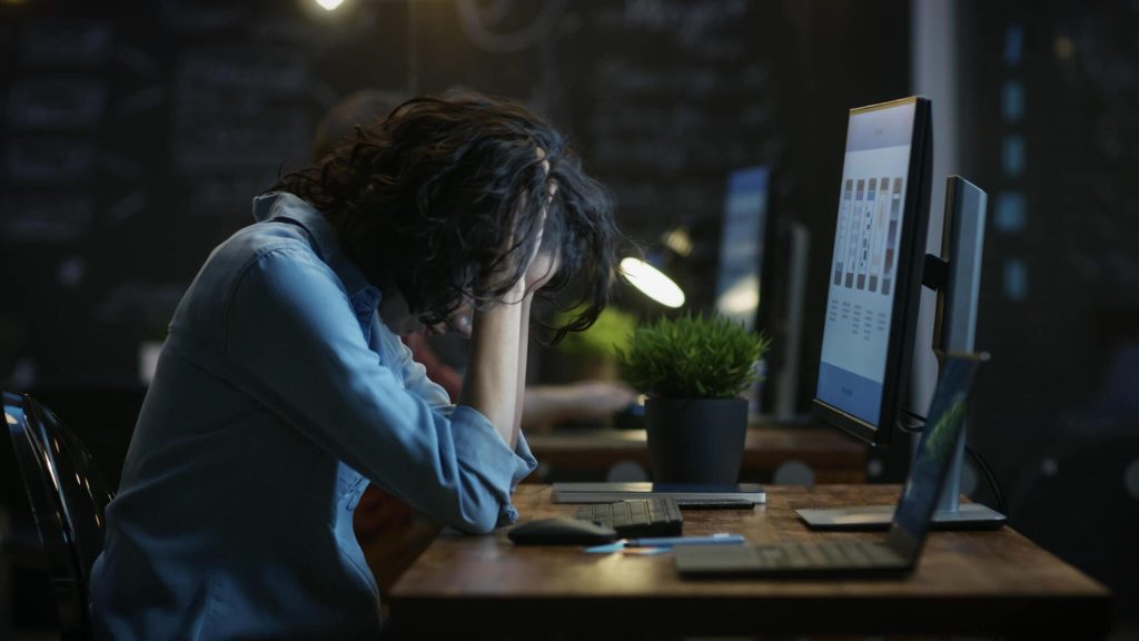 depressed employee